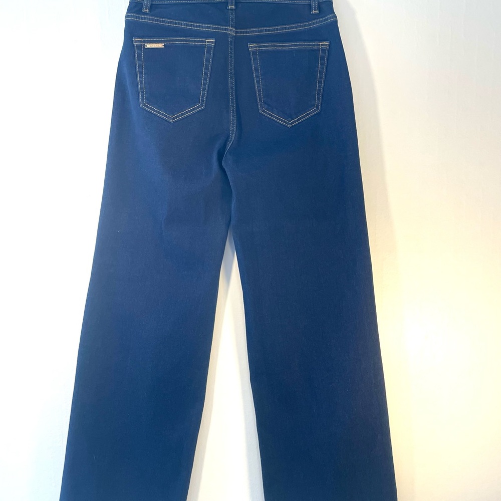 Michael Kors‎ Dark Blue wide Leg Jeans - Picture 3 of 9